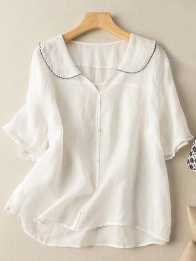 retro-doll-collar-short-sleeve-shirt-women-top.jpg-1
