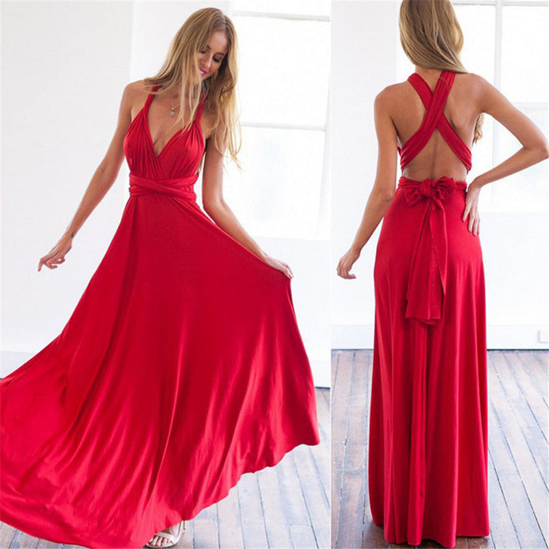 Elegant-Green-Convertible-Maxi-Dress-for-Women-Formal-Evening-Gown