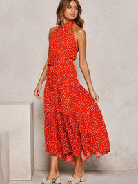 Polka-Dot-Halter-Midi-Dress-with-Waist-Tie-1