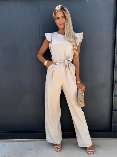Sleeveless-Belted-Wide-Leg-Jumpsuit-Solid-Color-Noosa
