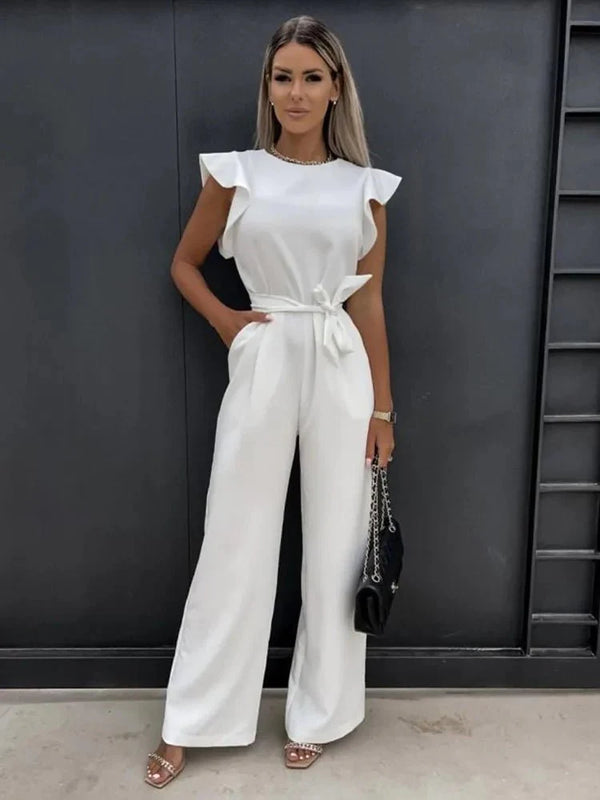 Sleeveless-Belted-Wide-Leg-Jumpsuit-Solid-Color-Noosa