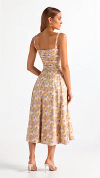 Sleeveless-Midi-Dress-Spaghetti-Strap-Floral-Print