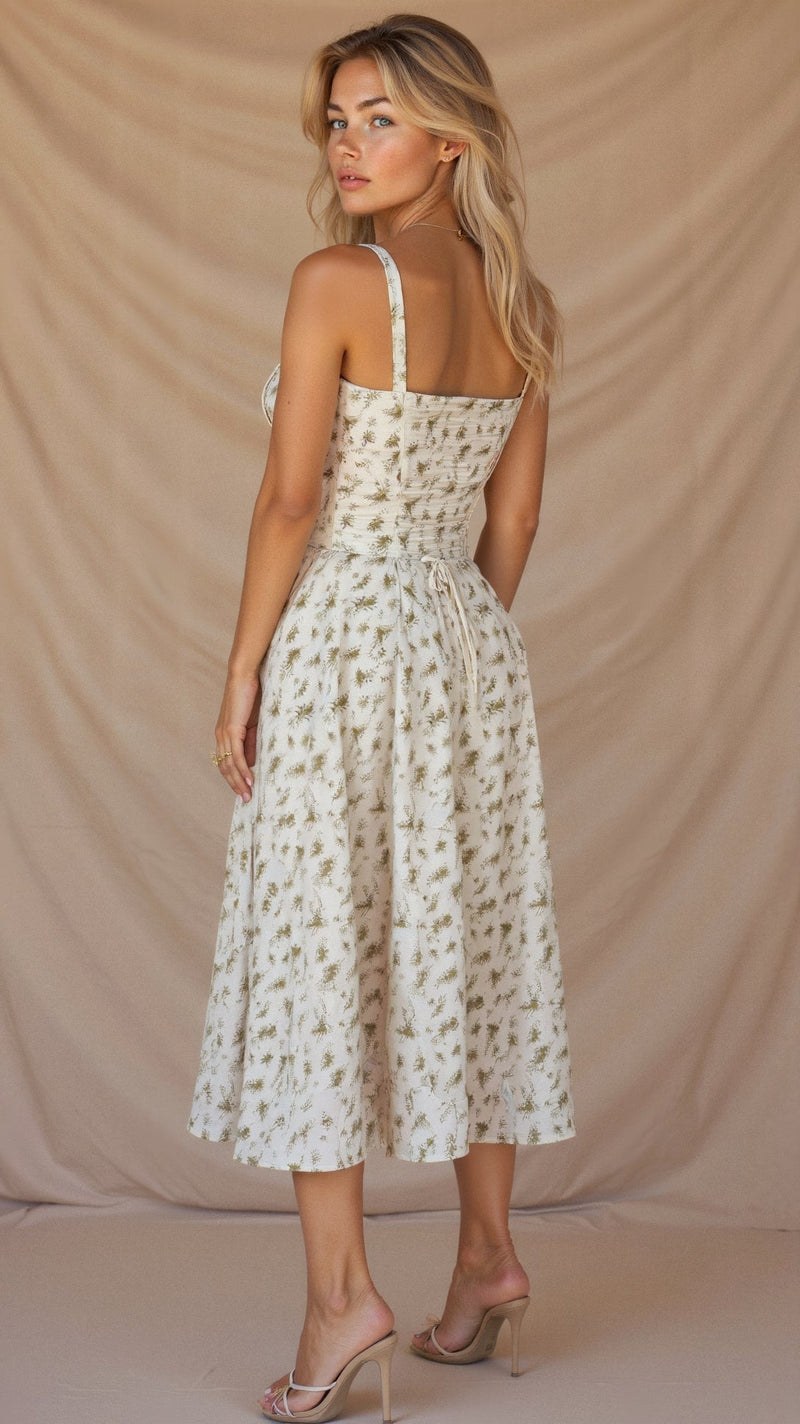 Sleeveless-Midi-Dress-Spaghetti-Strap-Floral-Print