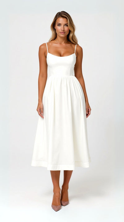 Sleeveless-Spaghetti-Strap-Midi-Dress-Solid-Color-Noosa