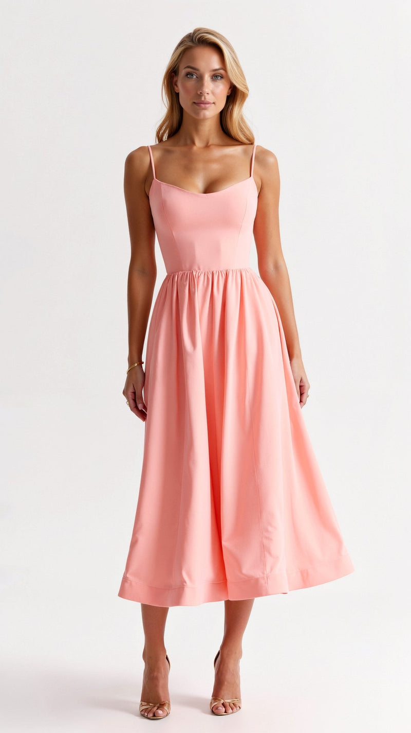 Sleeveless-Spaghetti-Strap-Midi-Dress-Solid-Color-Noosa