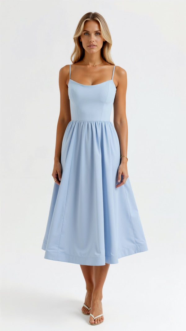 Sleeveless-Spaghetti-Strap-Midi-Dress-Solid-Color-Noosa