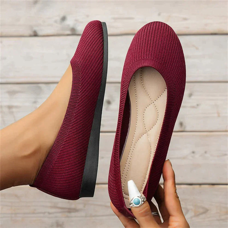 knit-slip-on-ballerina-flats-classic-round-toe-noosa