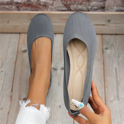 knit-slip-on-ballerina-flats-classic-round-toe-noosa